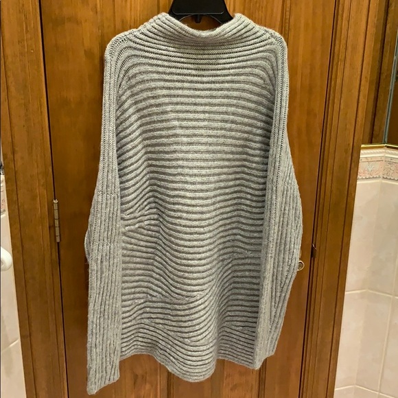 NWT HELMUT LANG LIGHT GREY WOOL SWEATER SIZE SMALL - Picture 5 of 9